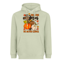 Matcha fall for jesus he never leaves Heavyweight Hoodie - MaliasSmallBusiness