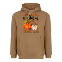 Toasted Coconut fall for jesus he never leaves Heavyweight Hoodie - MaliasSmallBusiness