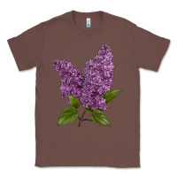 Chestnut Purple Lilac Flower Classic Tee - LillyAllenDesigns