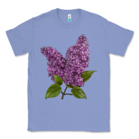 Colony Blue Purple Lilac Flower Classic Tee - LillyAllenDesigns