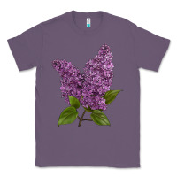 Lavender Purple Lilac Flower Classic Tee - LillyAllenDesigns