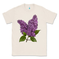 Natural Purple Lilac Flower Classic Tee - LillyAllenDesigns