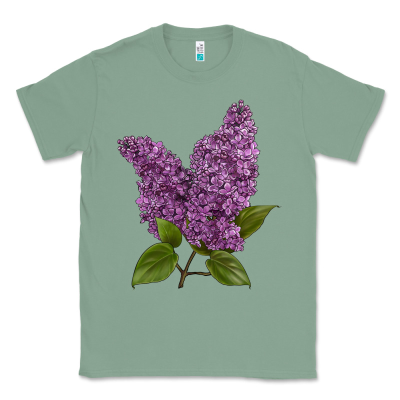 Purple Lilac Flower Classic Tee by LillyAllenDesigns | Teevron