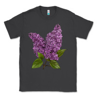Smoke Purple Lilac Flower Classic Tee - LillyAllenDesigns