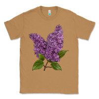 Toasted Coconut Purple Lilac Flower Classic Tee - LillyAllenDesigns