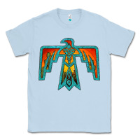 Dusty Blue thunderbird Classic Tee - JahusDesignShop