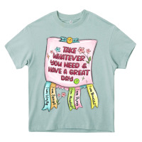 Arona take whatever you need  have a great day Heavy Core Tee - MaliasSmallBusiness