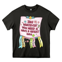 Asphalt take whatever you need  have a great day Heavy Core Tee - MaliasSmallBusiness