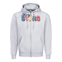Heather Grey oh my stars Zipper Hoodie - MaliasSmallBusiness