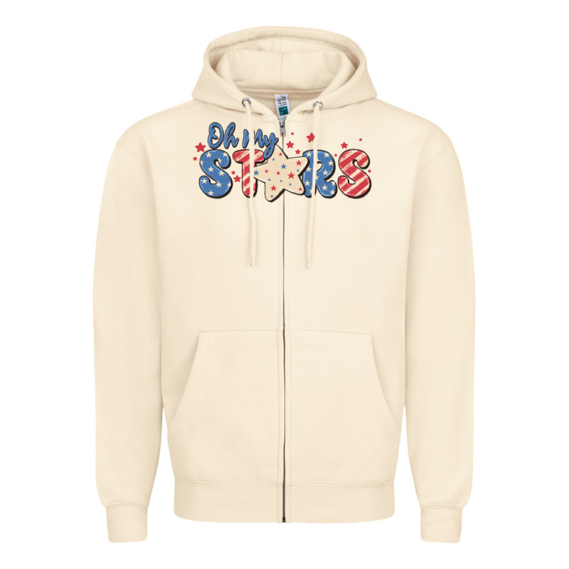 Oh My Stars Zipper Hoodie by MaliasSmallBusiness | Teevron