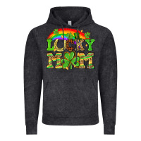 Vintage Black One lucky mom St. Patricks Day Vintage Hoodie - Neo Western