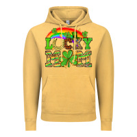 Vintage Mustard One lucky mom St. Patricks Day Vintage Hoodie - Neo Western