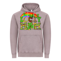 Vintage Zinc One lucky mom St. Patricks Day Vintage Hoodie - Neo Western