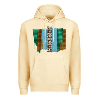 Western Farm Life Cowhide Brush Strokes Premium Hoodie | Teevron
