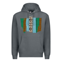 Rock Western Farm Life Cowhide Brush Strokes Premium Hoodie - Bettercallsaul