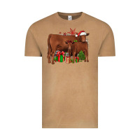 Vintage Camel Christmas Gelbvieh Vintage Tee - JahusDesignShop