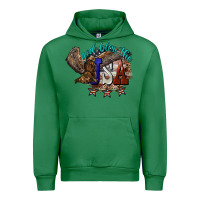 Emerald God bless the USA Eagle 4th of july Urban Hoodie - HowdyJamesFarm