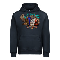 Navy God bless the USA Eagle 4th of july Urban Hoodie - HowdyJamesFarm