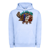 Pigment Grape Ice God bless the USA Eagle 4th of july Urban Hoodie - HowdyJamesFarm