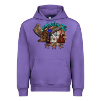 Tulip God bless the USA Eagle 4th of july Urban Hoodie - HowdyJamesFarm