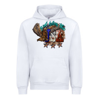 White God bless the USA Eagle 4th of july Urban Hoodie - HowdyJamesFarm