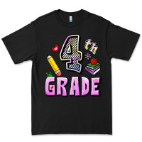 Black Fourth Grade Premium Tee - RanaPortraitStore