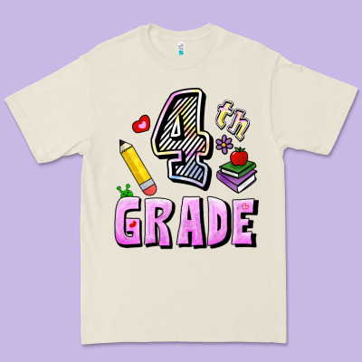 Premium Tee Fourth Grade