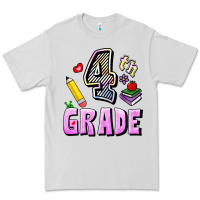 Dove Grey Fourth Grade Premium Tee - RanaPortraitStore