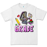 White Fourth Grade Premium Tee - RanaPortraitStore
