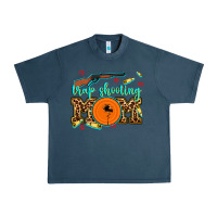 Midnight Navy trap shooting mom Urban Heavy Tee - AdoDesignShop