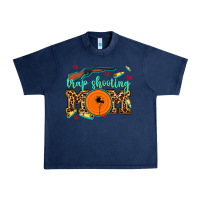 Navy trap shooting mom Urban Heavy Tee - AdoDesignShop