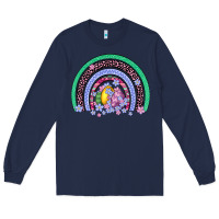 Navy easter egg rainbow Long Sleeve Tee - Artiststas