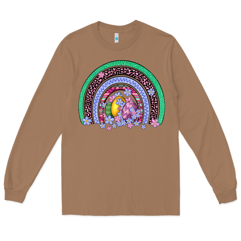 Easter Egg Rainbow Long Sleeve Tee by Artiststas | Teevron