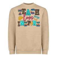 Mushroom teach love inspire Heavyweight Sweatshirt - AdoDesignShop