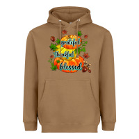Toasted Coconut grateful thankful blessed Heavyweight Hoodie - MaliasSmallBusiness