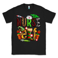 Black nurse elf Classic Tee - AdoDesignShop