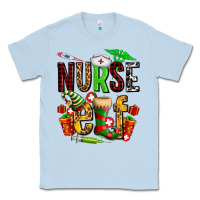 Dusty Blue nurse elf Classic Tee - AdoDesignShop