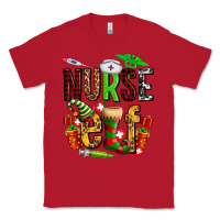 Red nurse elf Classic Tee - AdoDesignShop