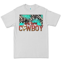 Dove Grey hey there cowboy Premium Tee - texasbilliewilder