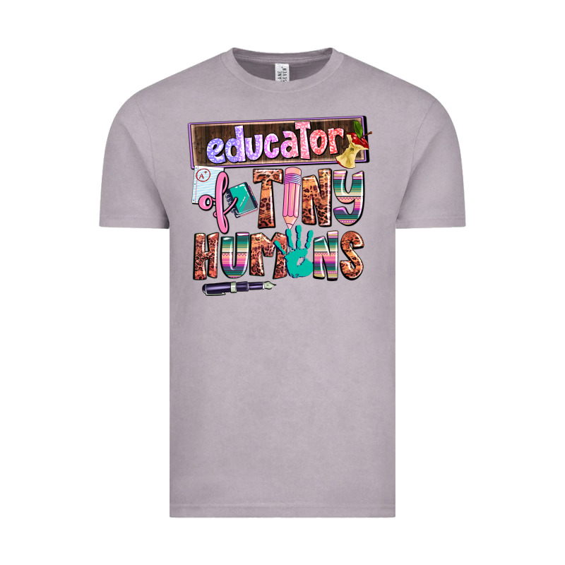 Educator Of Tiny Humans Vintage Tee by AdoDesignShop | Teevron