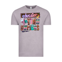 Vintage Zinc educator of tiny humans Vintage Tee - AdoDesignShop