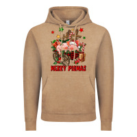 Vintage Coffee merry pig mas Vintage Hoodie - FaDigitalArtStudio