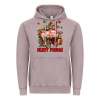 Vintage Zinc merry pig mas Vintage Hoodie - FaDigitalArtStudio