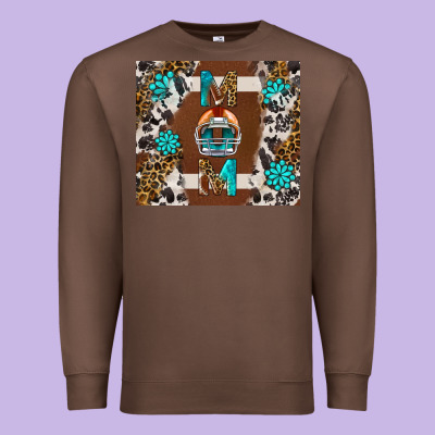 American Football Mom Tumbler Premium Sweatshirt Designed By Bundleandbundleshop