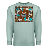 Seafoam American Football Mom Tumbler Premium Sweatshirt - BundleAndBundleShop