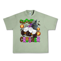 Oil Green ghost crusher Urban Heavy Tee - AdoDesignShop
