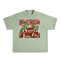 Oil Green football leopard cactus Urban Heavy Tee - JahusDesignShop