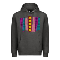 Charcoal Heather Western Farm Life Sunflower Brush Strokes Premium Hoodie - Bettercallsaul