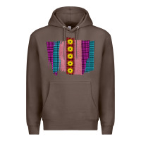 Coffee Western Farm Life Sunflower Brush Strokes Premium Hoodie - Bettercallsaul