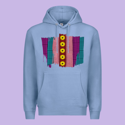 Western Farm Life Sunflower Brush Strokes Premium Hoodie Designed By Bettercallsaul